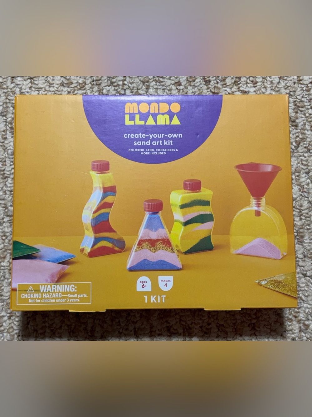 Mondo Llama Create-Your-Own Sand Art Kit
